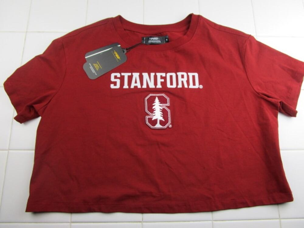 Pro Standard Stanford University Cardinal Oversized Tee Shirt Women's Medium